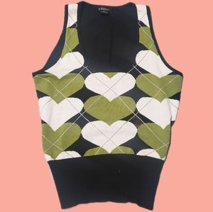Le chateau sweater vest top